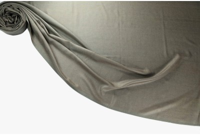 FARANAA - DARK GREY- 1762  85% AUSTRALIAN MERINO WOOL 15% SILK CLASSIC JACQUARD  SCARF 